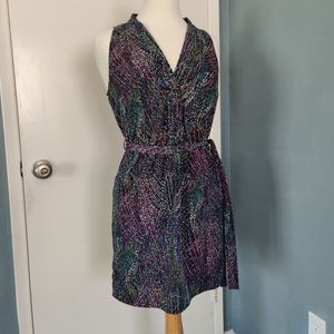 Dress - multicolored black